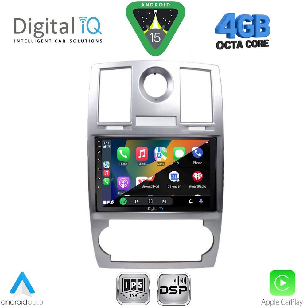 DIGITAL IQ RSG 6285_CPA (9inc) MULTIMEDIA TABLET for CHRYSLER 300C mod. 2005-2010 - immagine 2