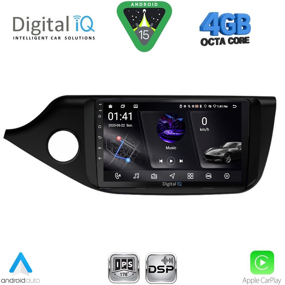 DIGITAL IQ RSG 6300_CPA (9inc) MULTIMEDIA TABLET for KIA CEED mod. 2006-2009 - immagine 12
