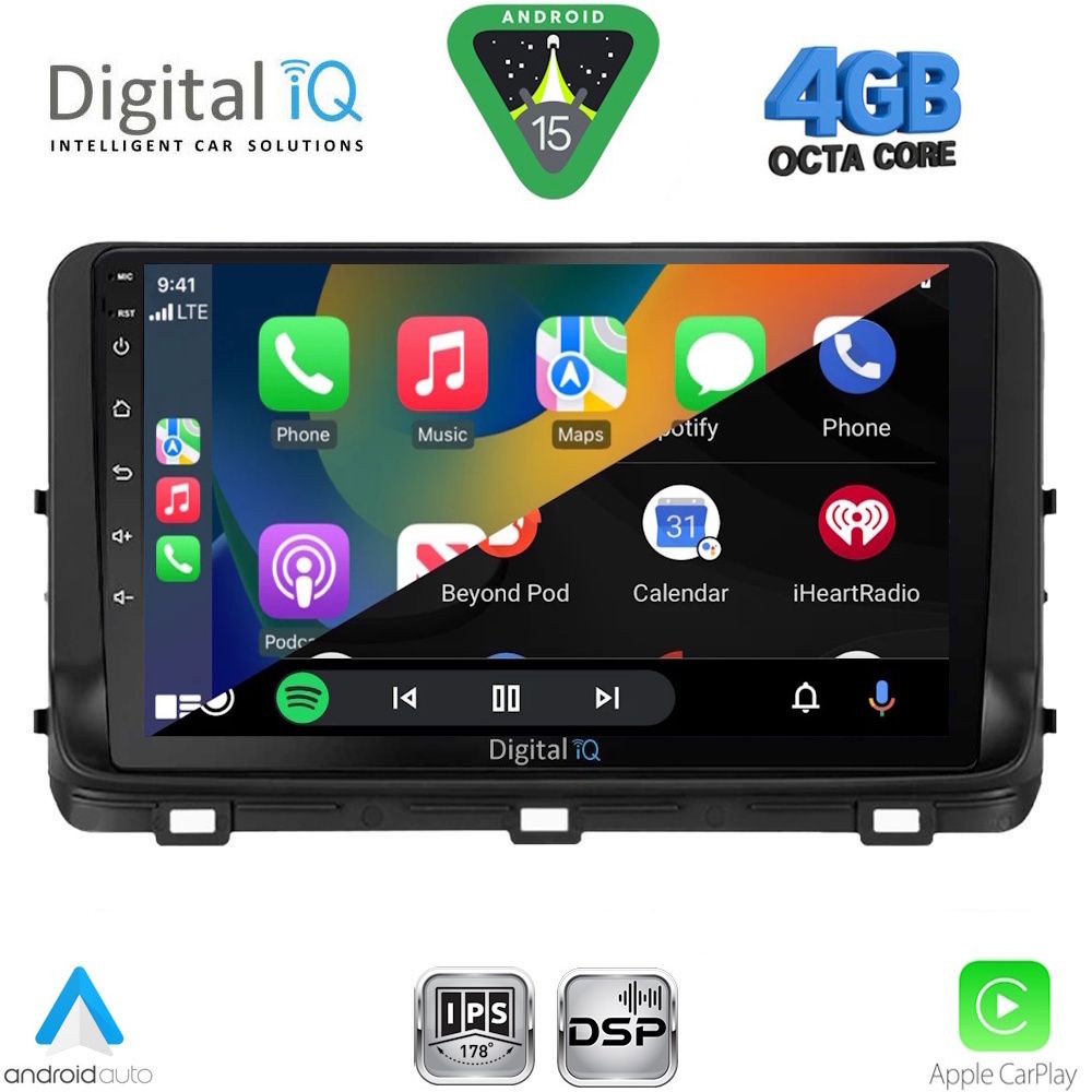 DIGITAL IQ RSG 6300_CPA (9inc) MULTIMEDIA TABLET for KIA CEED mod. 2006-2009 - immagine 15
