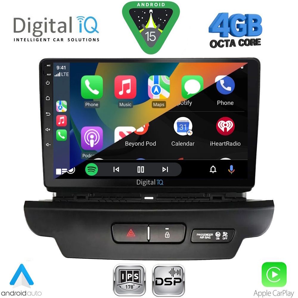 DIGITAL IQ RSG 6300_CPA (9inc) MULTIMEDIA TABLET for KIA CEED mod. 2006-2009 - immagine 17