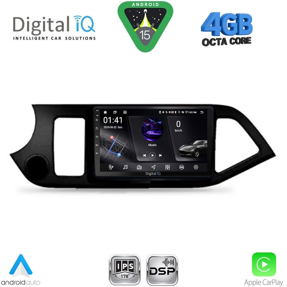 DIGITAL IQ RSG 6300_CPA (9inc) MULTIMEDIA TABLET for KIA CEED mod. 2006-2009 - immagine 24
