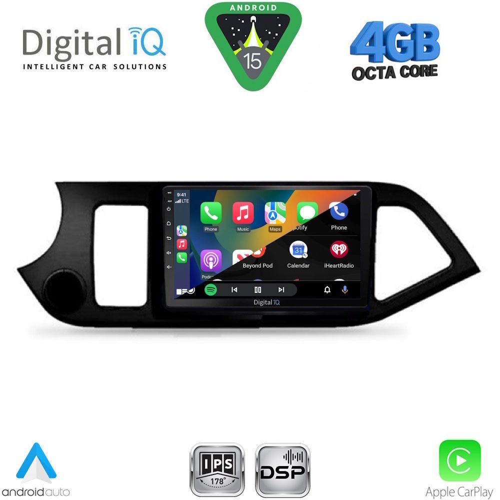 DIGITAL IQ RSG 6300_CPA (9inc) MULTIMEDIA TABLET for KIA CEED mod. 2006-2009 - immagine 25