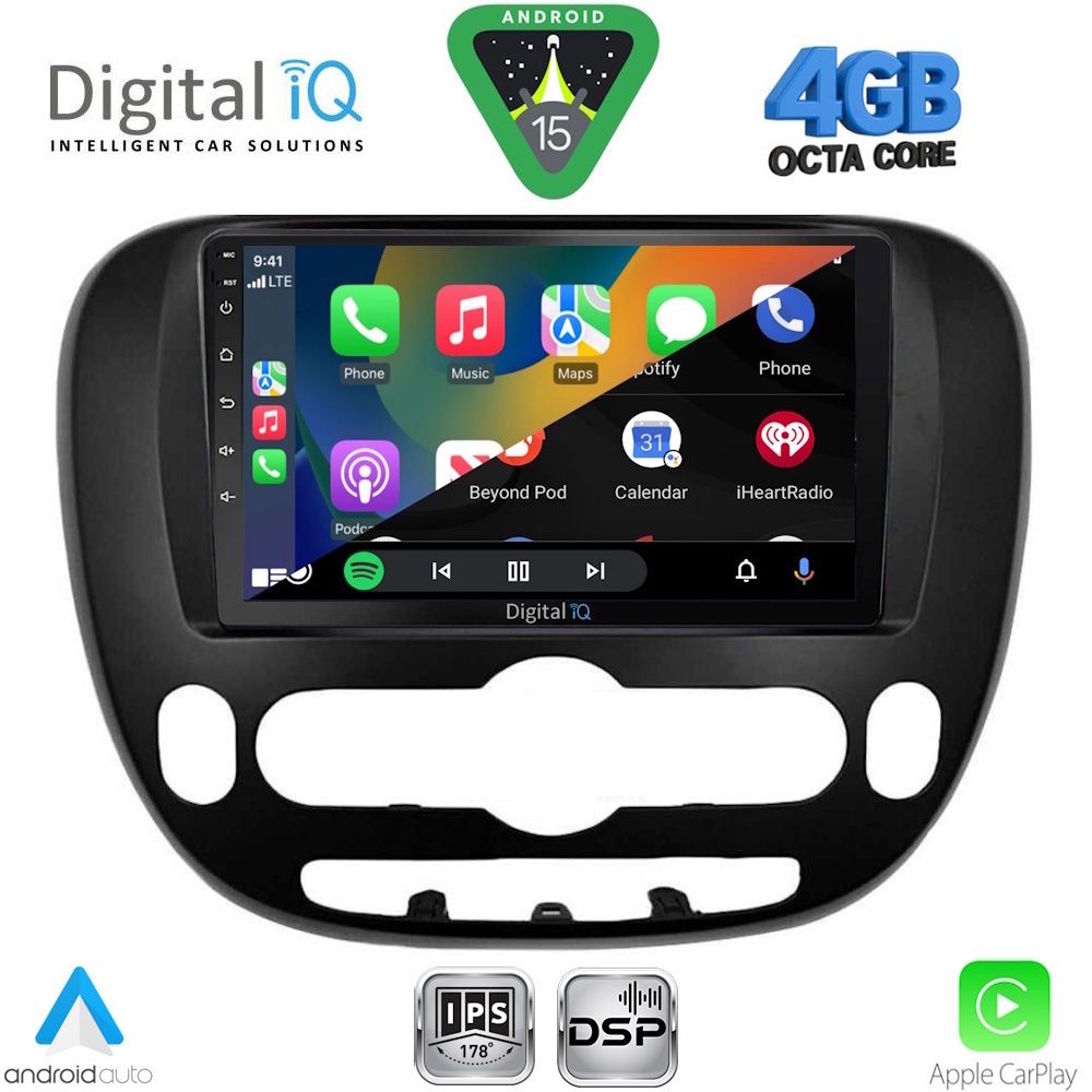 DIGITAL IQ RSG 6320_CPA (9inc) MULTIMEDIA TABLET for KIA SOUL mod. 2008-2013 - immagine 13