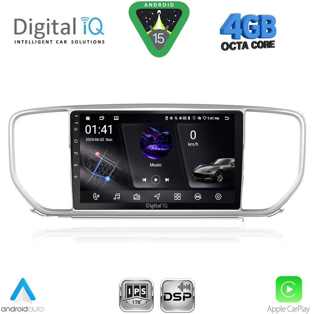 DIGITAL IQ RSG 6320_CPA (9inc) MULTIMEDIA TABLET for KIA SOUL mod. 2008-2013 - immagine 22