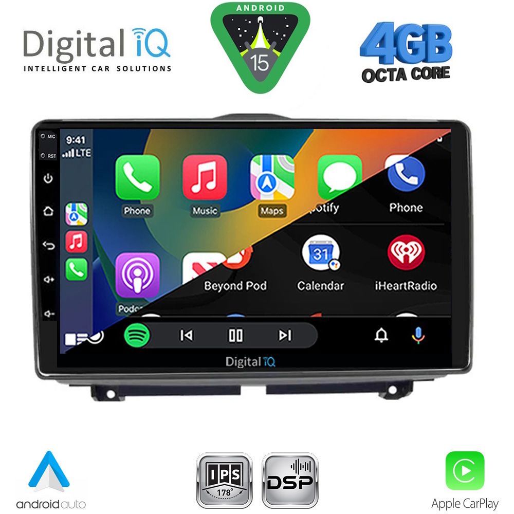 DIGITAL IQ RSG 6338_CPA (9inc) MULTIMEDIA TABLET for LADA GRANTA mod. 2012-2026 - immagine 2