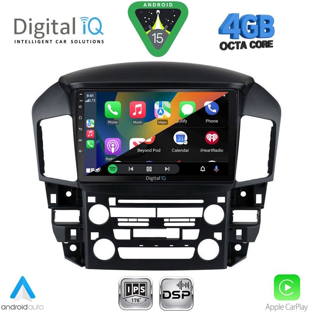 DIGITAL IQ RSG 6344_CPA (9inc) MULTIMEDIA TABLET for LEXUS RX 300 mod. 1998-2003 - immagine 2
