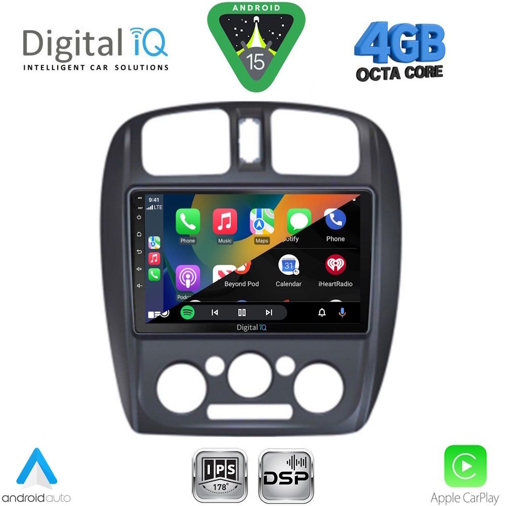 DIGITAL IQ RSG 6363_CPA (9inc) MULTIMEDIA TABLET for MAZDA 323 mod. 1998-2004 - immagine 2
