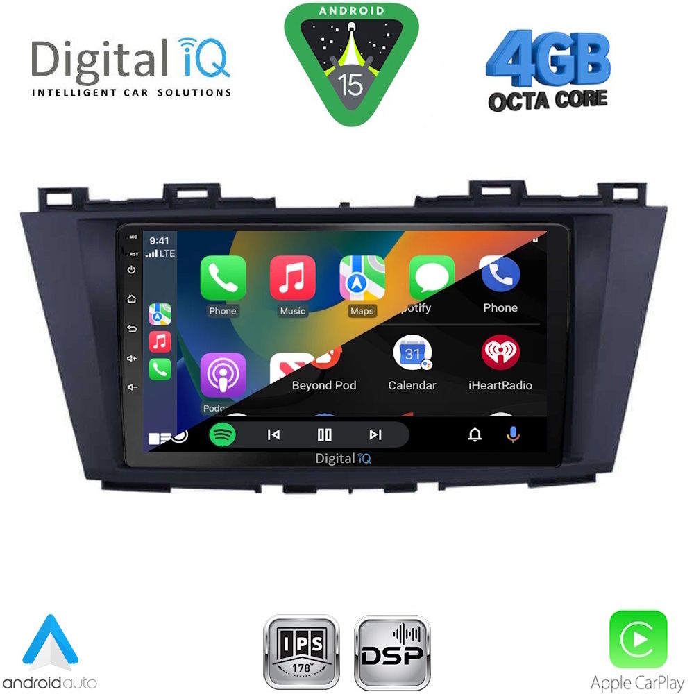 DIGITAL IQ RSG 6371_CPA (9inc) MULTIMEDIA TABLET for MAZDA 5 mod. 2011-2020 - immagine 2