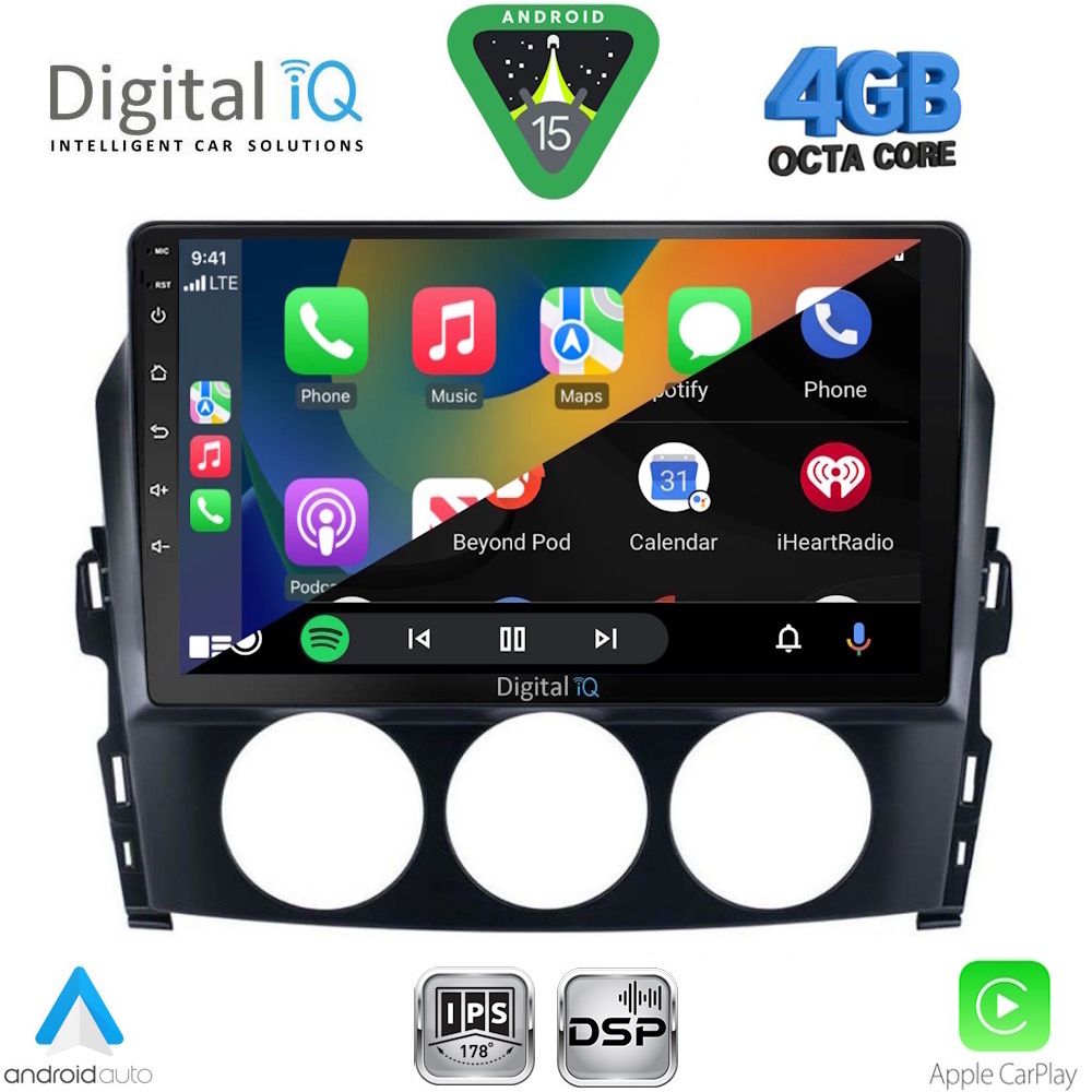 DIGITAL IQ RSG 6392_CPA (9inc) MULTIMEDIA TABLET for MAZDA MX5 mod. 2005-2015 - immagine 11