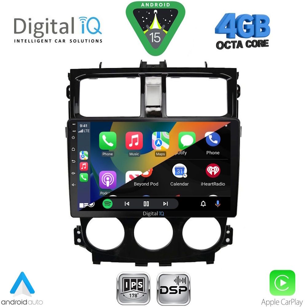DIGITAL IQ RSG 6435_CPA (9inc) MULTIMEDIA TABLET for MITSUBISHI COLT mod. 2013-2023 - immagine 11