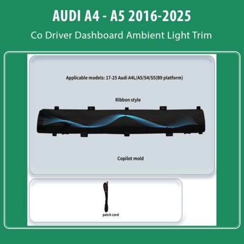 DIQ AMBIENT AUDI A4 - A5 ADPJ03 (Digital iQ Ambient Light for AUDI A4- A5 mod. 2016-2025