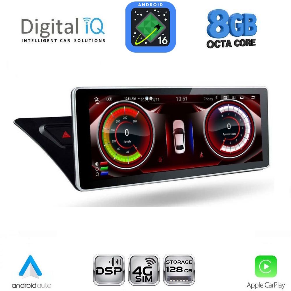 DIGITAL IQ TPG 16920_CPA NAVI (10.25'') MULTIMEDIA SYSTEM for AUDI A4-A5 mod. 2008-2016 with ORIG. NAVI - immagine 2