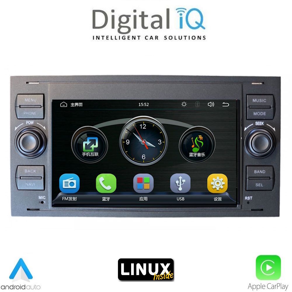 DIGITAL IQ BLA 002B_CPA (7" DECK) MULTIMEDIA LINUX SYSTEM for FORD mod. 2004-2008 - WEXML.GR