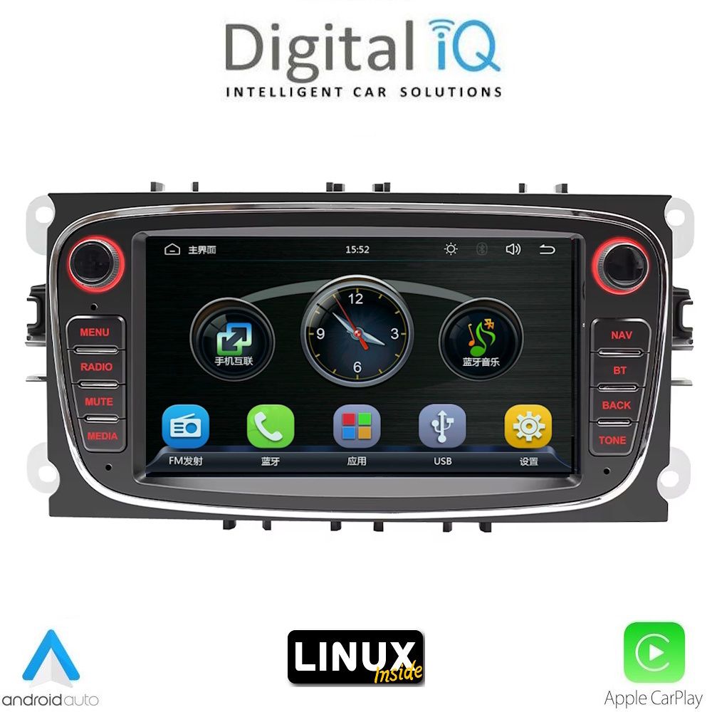 DIGITAL IQ BLA 003B_CPA (7" DECK) MULTIMEDIA LINUX SYSTEM for FORD mod. 2007-2012 - WEXML.GR