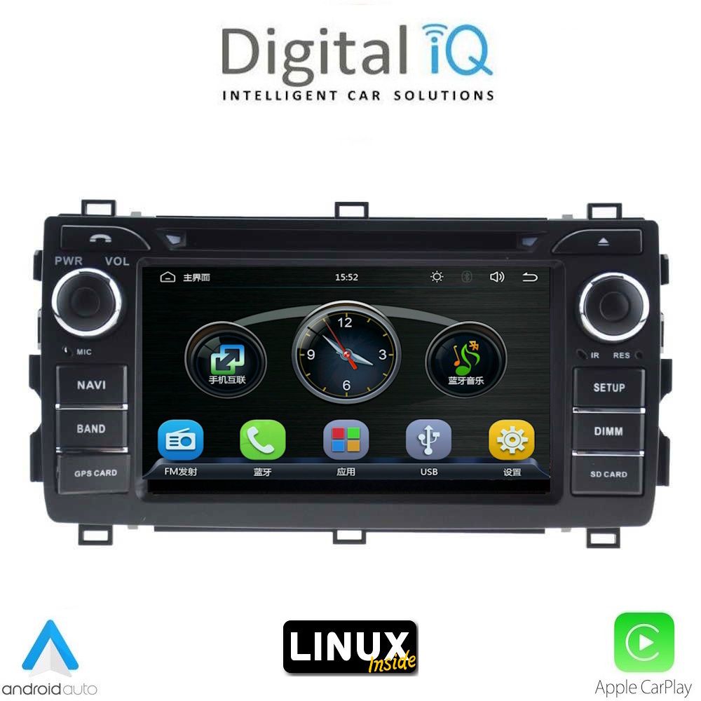 DIGITAL IQ BLA 008_CPA (7" DECK) MULTIMEDIA LINUX SYSTEM for TOYOTA AURIS mod. 2013-2015 - WEXML.GR