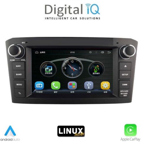 DIGITAL IQ BLA 009BL_CPA (7" DECK) MULTIMEDIA LINUX SYSTEM for TOYOTA AVENSIS T27 mod. 2009-2016 (BLACK) - WEXML.GR