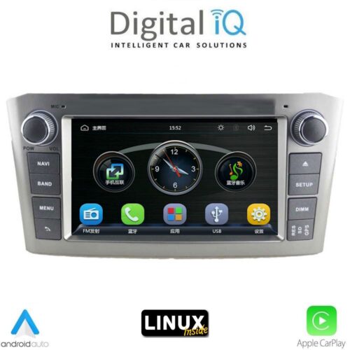 DIGITAL IQ BLA 009SL_CPA (7" DECK) MULTIMEDIA LINUX SYSTEM for TOYOTA AVENSIS T27 mod. 2009-2016 (SILVER) - WEXML.GR