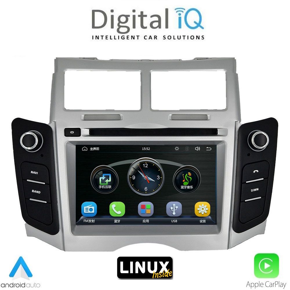 DIGITAL IQ BLA 029_CPA (7" DECK) MULTIMEDIA LINUX SYSTEM for TOYOTA YARIS mod. 2006-2011 - WEXML.GR