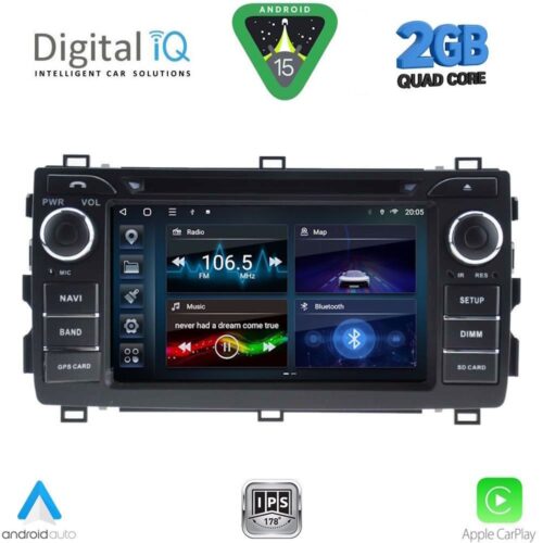 DIGITAL IQ BLD 208_CPA (7" DECK) MULTIMEDIA OEM for TOYOTA AURIS mod. 2012-2015 - WEXML.GR