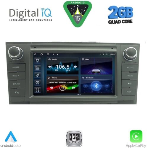DIGITAL IQ BLD 209GR_CPA (7" DECK) MULTIMEDIA OEM for TOYOTA AVENSIS (T27) mod. 2009-2016 (GRAY) - WEXML.GR