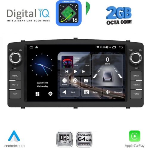 DIGITAL IQ BLE 310_CPA (7" DECK) MULTIMEDIA OEM for TOYOTA COROLLA mod. 2000-2006 - WEXML.GR