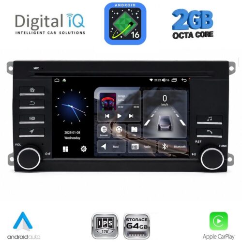 DIGITAL IQ BLE 343_CPA (7" DECK) MULTIMEDIA SYSTEM for PORSCHE CAYENNE mod. 2002-2011 - WEXML.GR