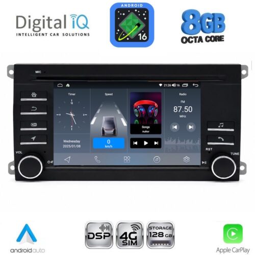 DIGITAL IQ BLM 543_CPA (7" DECK) MULTIMEDIA OEM for PORSCHE CAYENNE mod. 2002-2011 - WEXML.GR
