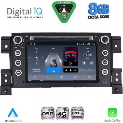 DIGITAL IQ BLM 554_CPA (7" DECK) MULTIMEDIA OEM for SUZUKI GRAND VITARA mod. 2005-2015 - WEXML.GR