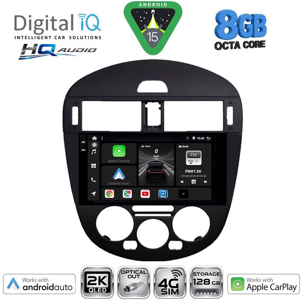 DIGITAL IQ BXK 20470AC_CPAA (9inc) MULTIMEDIA TABLET for NISSAN PULSAR mod. 2014-2020 with A/C - WEXML.GR