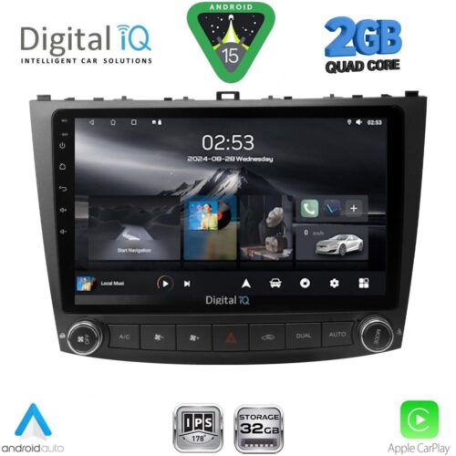DIGITAL IQ RSD 1352_CPA (9inc) MULTIMEDIA TABLET for LEXUS IS mod. 2005-2013 - WEXML.GR