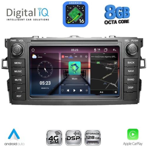 DIGITAL IQ BLM 528_CPA (7" DECK) MULTIMEDIA OEM for TOYOTA AURIS mod. 2007-2012 - WEXML.GR