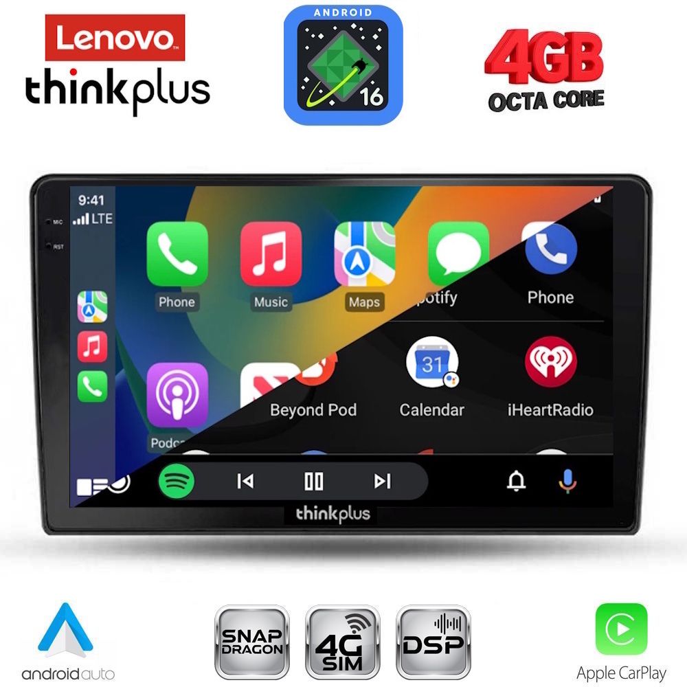 LENOVO LTG 7026_CPA (9inc) MULTIMEDIA TABLET for ALFA ROMEO GIULIETTA mod 2014-2020 - immagine 2