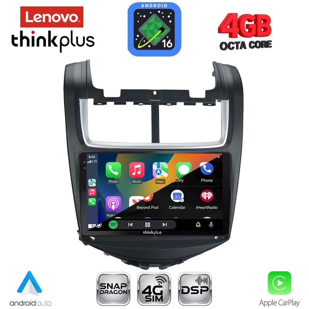 LENOVO LTG 7075_CPA (9inc) MULTIMEDIA TABLET for CHEVROLET AVEO mod. 2014-2017 - immagine 2