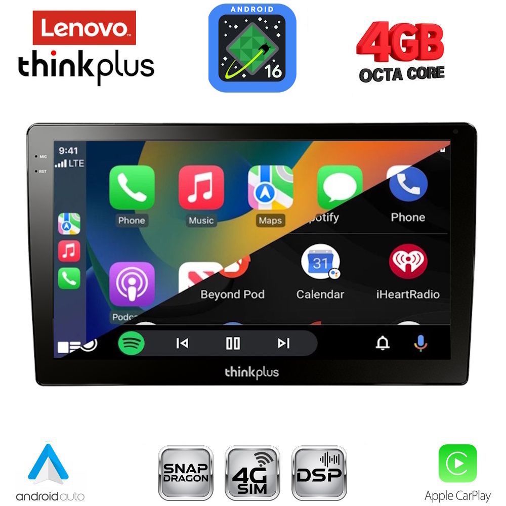 LENOVO LTG 7711A_CPA (9inc) MULTIMEDIA TABLET for TOYOTA COROLLA VERSO mod. 2000-2004 - immagine 2