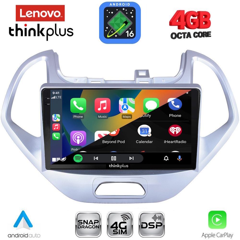 LENOVO LTG 7167LO_CPA (9inc) MULTIMEDIA TABLET for FORD KA mod. 2017-2024 - immagine 2