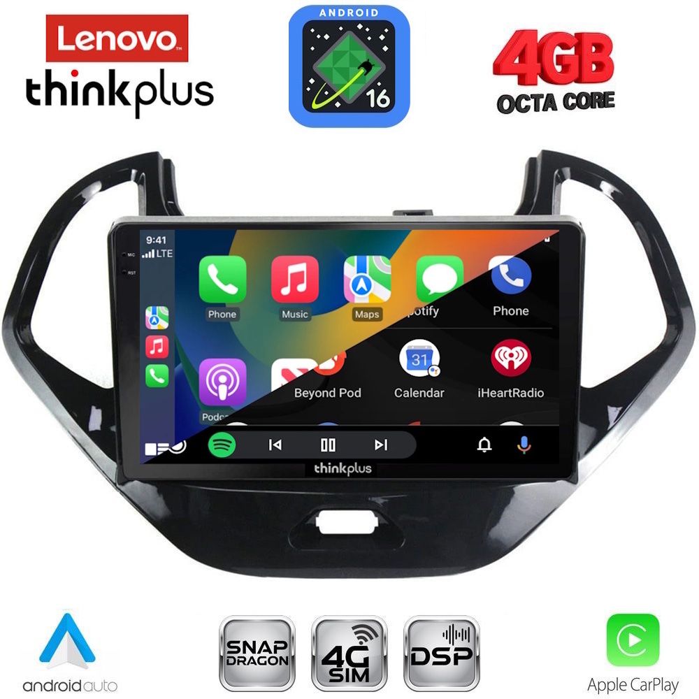 LENOVO LTG 7167SH_CPA (9inc) MULTIMEDIA TABLET for FORD KA mod. 2017-2024 - immagine 2