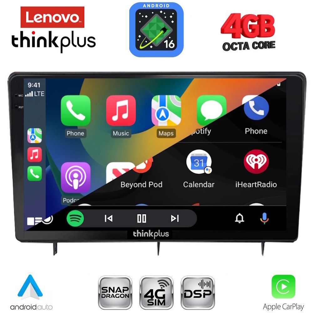 LENOVO LTG 7192_CPA (10inc) MULTIMEDIA TABLET for HONDA CIVIC mod. 2022-2026 - immagine 2