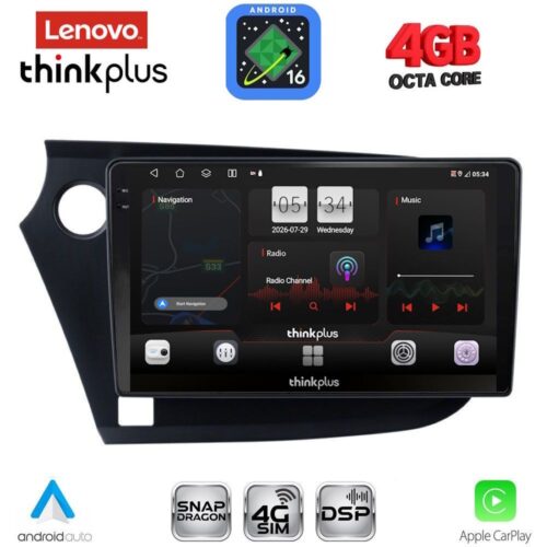 LENOVO LTG 7205_CPA (9inc) MULTIMEDIA TABLET for HONDA INSIGHT mod. 2009-2014 - WEXML.GR