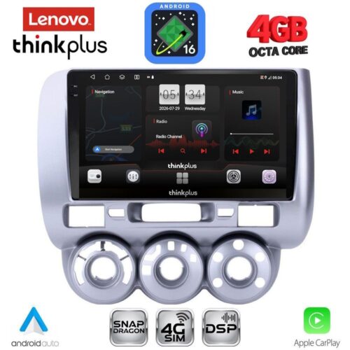 LENOVO LTG 7210_CPA A/C (9inc) MULTIMEDIA TABLET for HONDA JAZZ mod. 2002-2008 - WEXML.GR