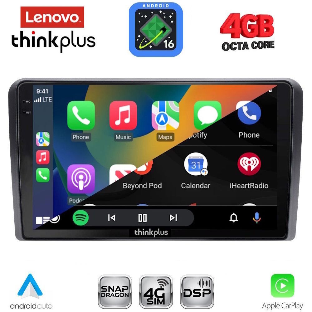 LENOVO LTG 7213_CPA (10inc) MULTIMEDIA TABLET for HONDA JAZZ mod. 2019-2026 - immagine 3