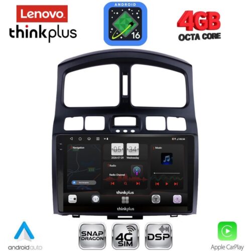 LENOVO LTG 7236_CPA (9inc) MULTIMEDIA TABLET for HYUNDAI SANTA FE mod. 2003-2006 - WEXML.GR