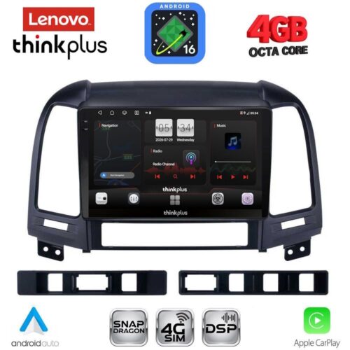 LENOVO LTG 7239_CPA (9inc) MULTIMEDIA TABLET for HYUNDAI SANTA FE mod. 2005-2013 - WEXML.GR
