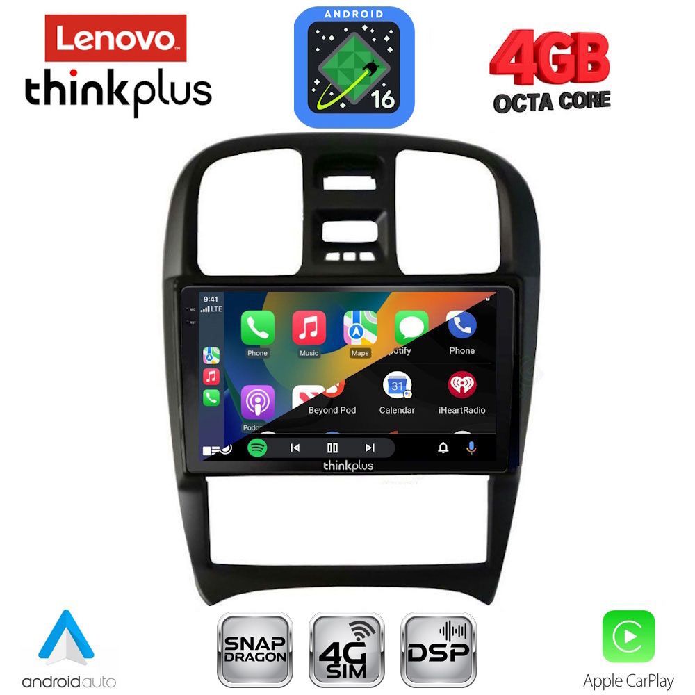 LENOVO LTG 7247_CPA (9inc) MULTIMEDIA TABLET for HYUNDAI SONATA mod. 2000-2006 - immagine 2