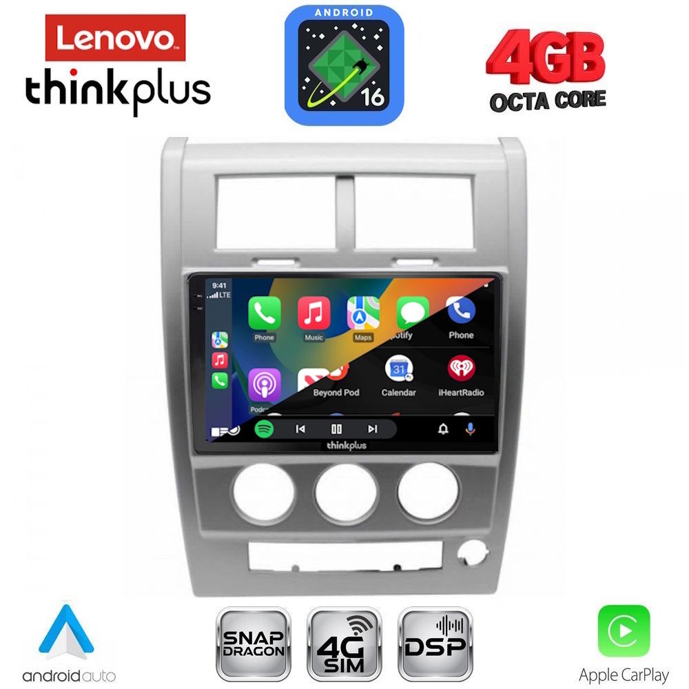LENOVO LTG 7270_CPA (10inc) MULTIMEDIA TABLET for JEEP CHEROKEE – LIBERTY mod. 2007-2014 - immagine 2