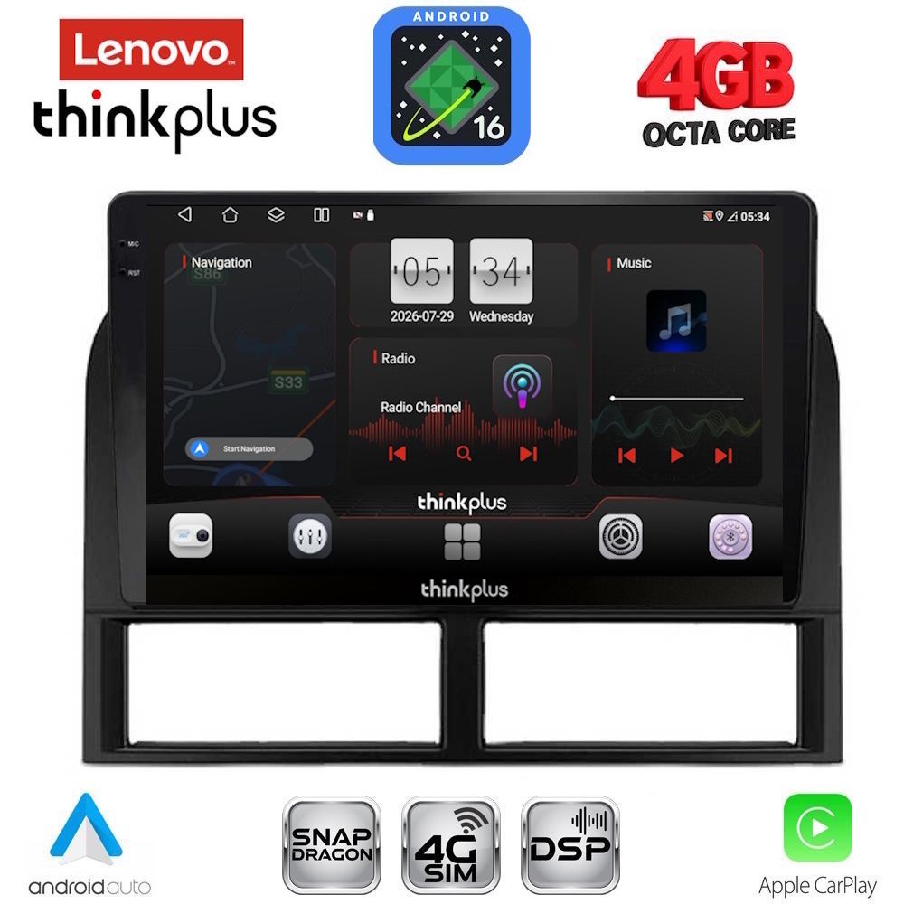 LENOVO LTG 7280_CPA (9inc) MULTIMEDIA TABLET for JEEP GRAND CHEROKEE mod. 1999-2004 - WEXML.GR