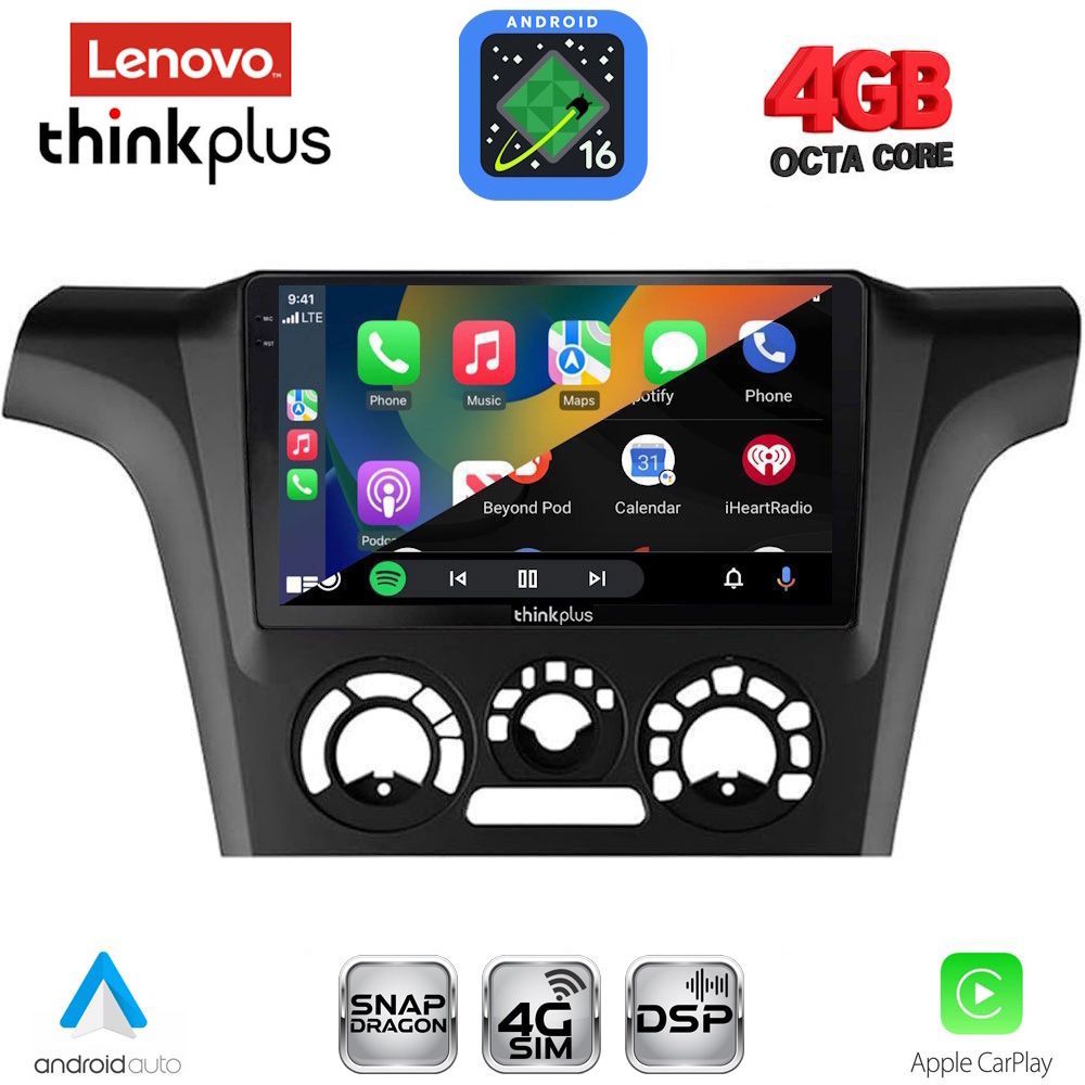 LENOVO LTG 7441AC_CPA (9inc) MULTIMEDIA TABLET for MITSUBISHI OUTLANDER mod. 2001-2005 with A/C - immagine 2