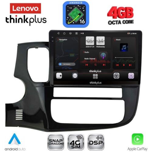 LENOVO LTG 7443_CPA (10inc) MULTIMEDIA TABLET for MITSUBISHI OUTLANDER mod. 2013-2020 - WEXML.GR