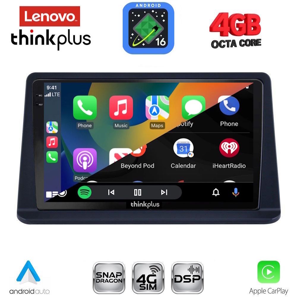 LENOVO LTG 7445_CPA (9inc) MULTIMEDIA TABLET for MITSUBISHI PAJERO mod. 1999-2006 - immagine 2
