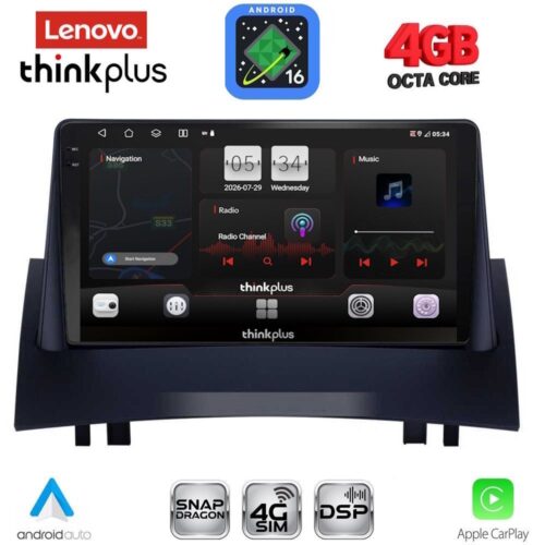 LENOVO LTG 7555_CPA (9inc) MULTIMEDIA TABLET for RENAULT MEGANE 2 mod. 2002-2008 - WEXML.GR