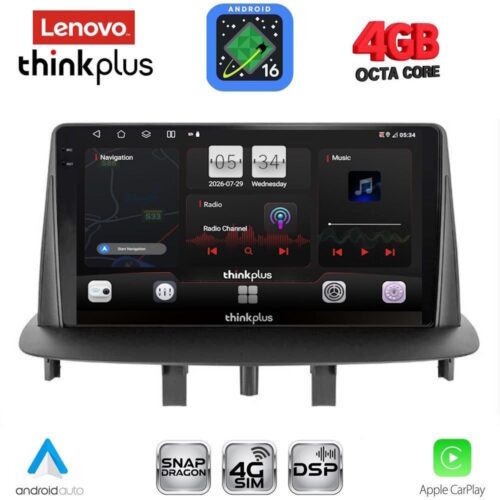 LENOVO LTG 7556_CPA (9inc) MULTIMEDIA TABLET for RENAULT MEGANE 3 mod. 2009-2016 - WEXML.GR